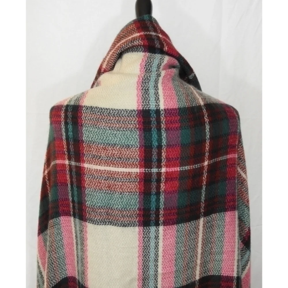 Tartan Plaid‎ Blanket Scarf